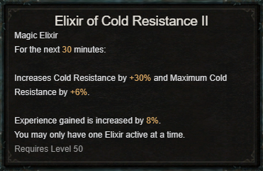 Elixir of Cold Resistance II